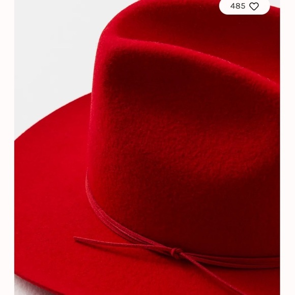 Free people x Wyeth blaze rancher hat one size red main image 7